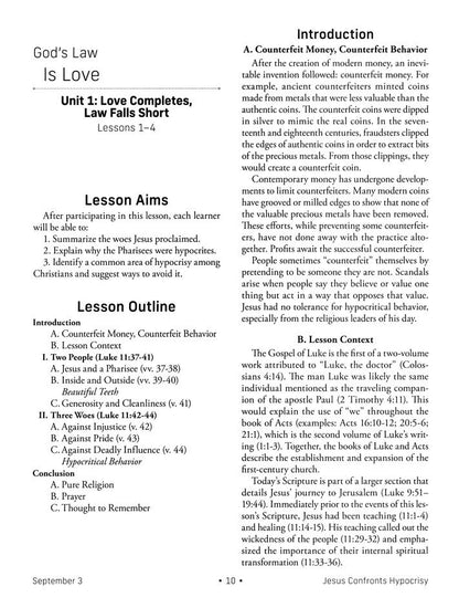 NIV Standard Lesson Commentary, Large Print Edition 2023-2024